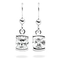 Rafaela Donata Argento Classico Damen-Ohrh�nger 925 Sterlingsilber Zirkonia wei� 60800012