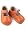 : Pippytoes Orange Leather Shoe 6