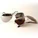 Apparel : Gold & Silver Mirror Lens Aviator 2-pack w/ Microfiber Cases - 958