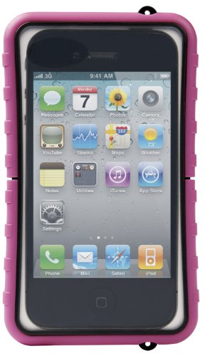 Krusell SEaLABox Universal WaterProof Case for iPhone 4/4S, HTC Wildfire S, Samsung Galaxy Ace, Xperia neo/neo V and Other SmartPhones - Pink