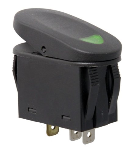 Rugged Ridge 17235.04 Green 2-Position Rocker Switch