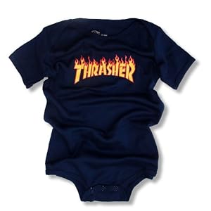 Thrasher Magazine Flames One Piece