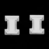 Dayna U Illinois Fighting Illini Sterling Silver Post Earrings