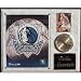 Dallas Mavericks 12x15 Clock Plaque