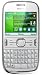 Nokia Asha 302 Mobile Phone on O2 / QWERTY/ Pay as you go / Pre-Pay / PAYG - White (Including £10 Airtime)
