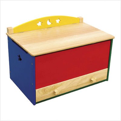 Guidecraft G98038 Moon and Stars Toy Box