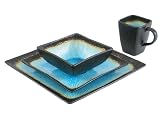 Kon-Tiki 16-pc. Dinnerware Set - Blue