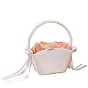 Flower Girl Basket Tote - Ivory