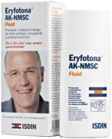 Sunscreen Isdin Eryfotona Ak-nmsc Spf100+ Fluid 50ml. Non-melanoma Skin New Fresh Product