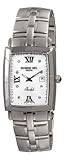 Raymond Weil Unisex 9341-ST-00995 Parsifal Mother-Of-Pearl Diamond Dial Watch