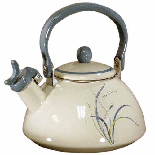 "Corelle Coordinates 2-1/5-Quart Whistling Teakettle, Coastal Breeze"
