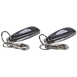 CrimeStopper RS-1G3 1-Button Car Remote Start and Keyless Entry System with Ultra-Compact Brushed Aluminum 1-button Remote