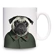 China Pug Mug in Gift Box