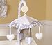 Lavender and Sage Shabby Chic Musical Baby Crib Mobile by JoJo Designs