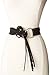 Frye Women's 45mm Pebble Leather Fringe Belt with Ring Buckle