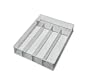 Copco 2555-7873 Mesh 5-Part In-Drawer Cutlery Organizer