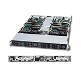 Supermicro SuperServer SYS-1026TT-TF Dual LGA1366 Xeon 1U Server Barebone System (Black)