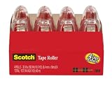 Scotch  Adhesive Tape Roller  .33 in x 393 in 4/pack