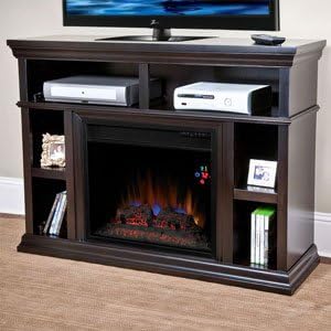 ChimneyFree Cambridge Electric Fireplace Media Center in Espresso - 23MM6171-E451