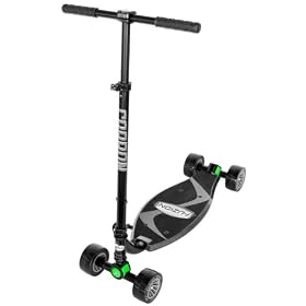 Fuzion Carbon 4 Wheeled Carving Scooter by FUZION