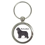 Newfoundland Key Chain (Round)