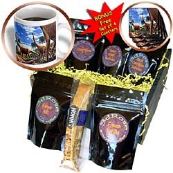 Dinosaur - Dinosaur Brachiosaurus - Coffee Gift Baskets - Coffee Gift Basket by 3dRose LLC