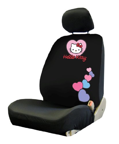Plasticolor 008651R01 Hello Kitty Low Back Seat Cover