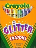 CRAYOLA GLITTER CRAYONS 16 CRAYONS