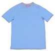 ROBERT GRAHAM 'Surf Tee' aqua blue