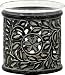 Carved Soapstone Aromatherapy Diffuser with Glass Simmering Dish - Warmer for Home Fragrance & Essential Oils