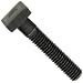 4140 Alloy Steel T-Bolt, Black Oxide Finish, Square Head, 2" Threaded Length, 4" Length, 5/8"-11 Threads, Made in US (Pack of 2)