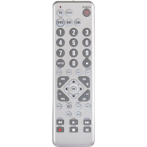 New-4-Device Universal Remote - CL3656 New-4-Device Universal Remote - CL3656