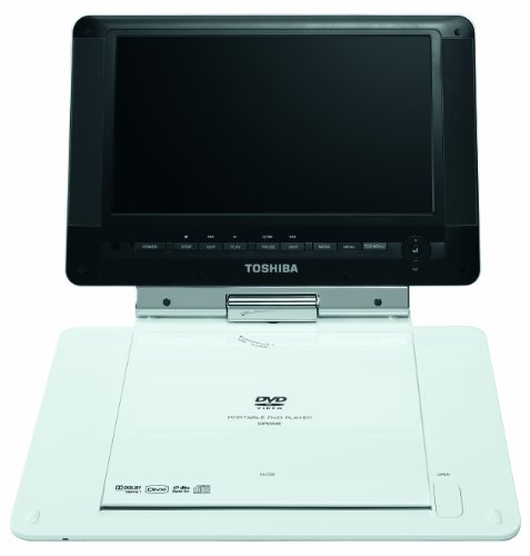 Toshiba SDP94DT 9-inch Widescreen Digital Portable DVD Player with Digital TV Tuner- White