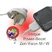 i-nique 3 PIN UK Wall Plug Power charger for Zen Vision: M + Cable-wrap Cable...