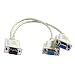 VGA Y-Kabel zum Anschluss von z. B. Beamer und Monitor an einem PC - von Petaloutha24