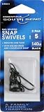 South Bend Sporting Good B/biss-5 B.b Snap Swivel 3ea Sz-5 (PACK OF 12)