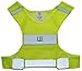 LW Reflective Safety Vest for Running Cycling Walking Yellow Lightweight