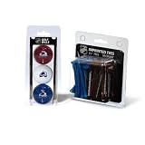 Colorado Avalanche Golf Ball & Tees Set