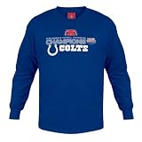 Indianapolis Colts 2006 AFC Conference Champs Smash Long Sleeve T-Shirt