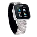 Sony SmartWatch Swarovski Handyuhr (OLED-Display mit Multitouch, Bluetooth, USB, Android OS)
