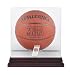 Portland Trailblazers Mahogany Logo Basketball Display Case