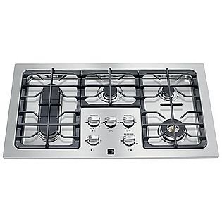 Stainless Steel Cooktops Gas Kenmore Elite 36 Gas Cooktop 32333