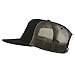 5 Panel Prostyle Trucker Caps - Black Black Charcoal