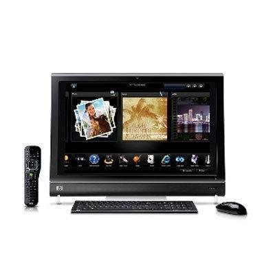 HP TouchSmart IQ816 All-in-One Desktop PC (2.1 GHz Intel Core 2 Duo T8100 Processor, 4 GB RAM, 750 GB Hard Drive, Blu-ray Drive, Vista Premium) Black