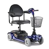 Invacare L-4R Xpress Microportable 4 Wheel - Red
