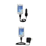 Essential Kit for the Cingular SX66 PPC - includes Car and Wall Charger with Rapid Charge Technology - Gomadic Brand w/ TipExchange Technology