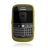 Olive Green dermaSHOT Silicone Case for BlackBerry Bold 9000