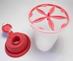 Tupperware Mix-Fix 500ml rot