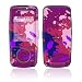 Smash Red Design Protective Skin Decal Sticker for Samsung SGH-A737 Cell Phone