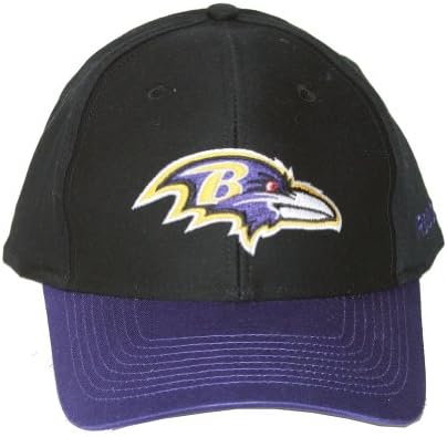 NFL Baltimore Ravens Purple Black Velcro Hat Cap